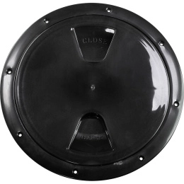 Смотровой лючок 203 мм (8") черный Osculati (20-207-20)